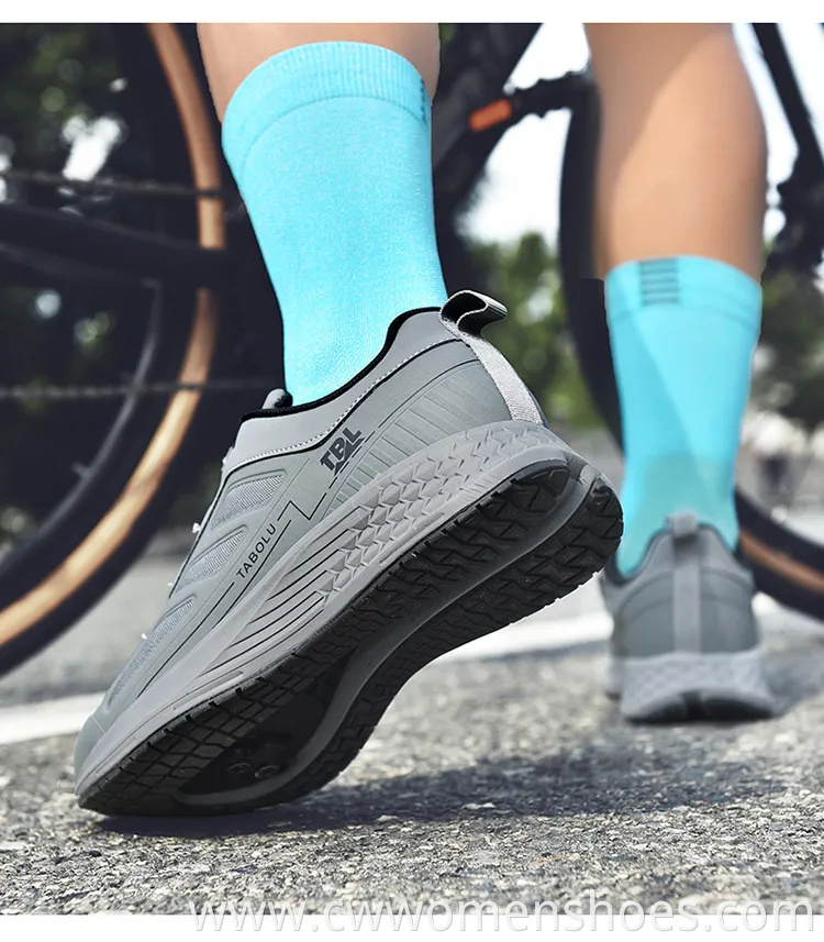 Cycling Shoes Men and Women Non-Locking Mountain Bike Lock Shoes Non-Locking Dual-Purpose Bicycle Shoes Hard Soled Bicycle Shoes Wholesale Sport Shoes